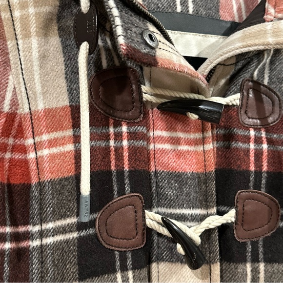 Vintage Abercrombie & Fitch Multi Color Plaid Jacket. Size Small. - Picture 4 of 11